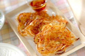 お焼き風玉ネギ