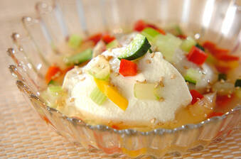 白ウリをプラスして！おしゃれサラダ奴