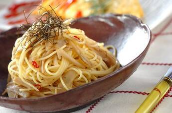 新ゴボウのきんぴらパスタ