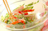 春雨の梅風味サラダの作り方6