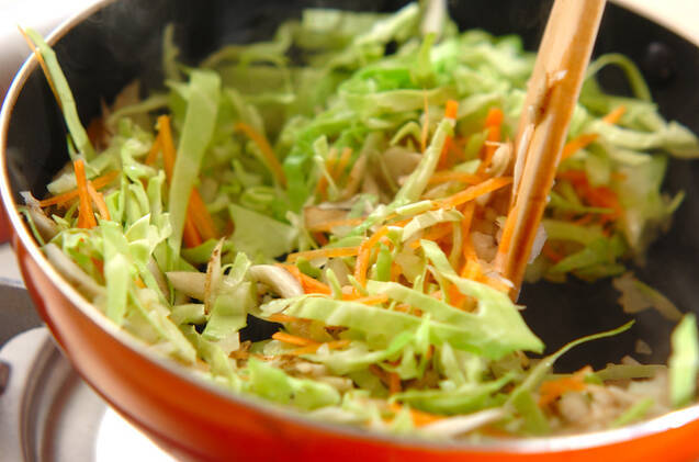 野菜たっぷりメンチカツの作り方の手順2