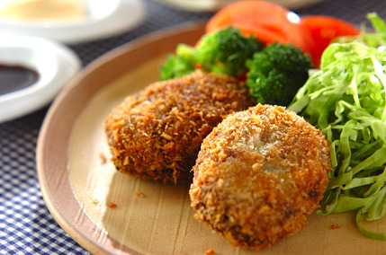 野菜たっぷりメンチカツ