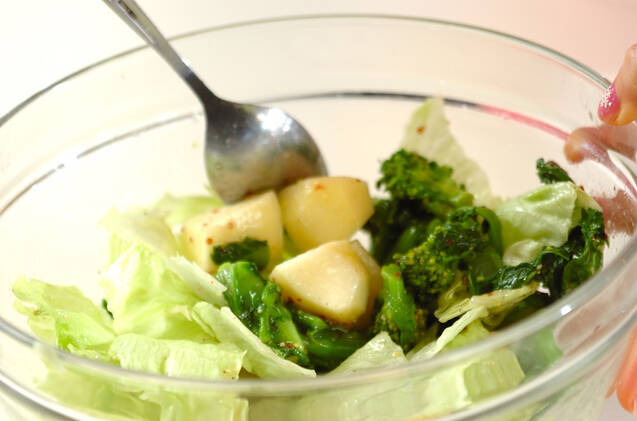 リンゴのサラダの作り方の手順5