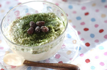 豆腐と抹茶のティラミス