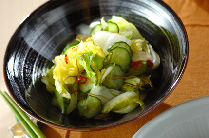 白菜の昆布漬け