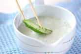 オクラの冷たいスープの作り方3