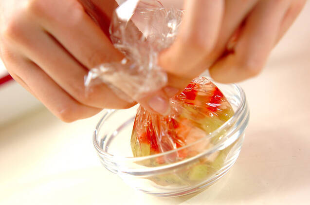 ひとくちフルーツかんの作り方の手順5