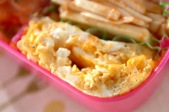 ネギジャコの卵炒め