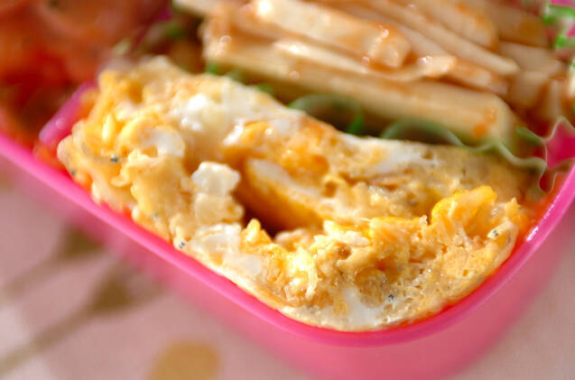 ネギジャコの卵炒め