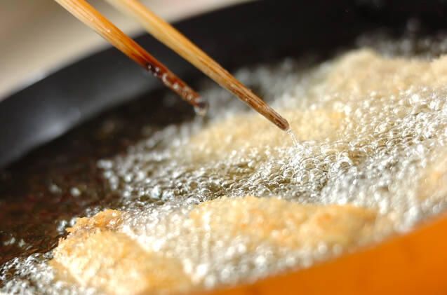 ネギ巻きトンカツの作り方の手順3