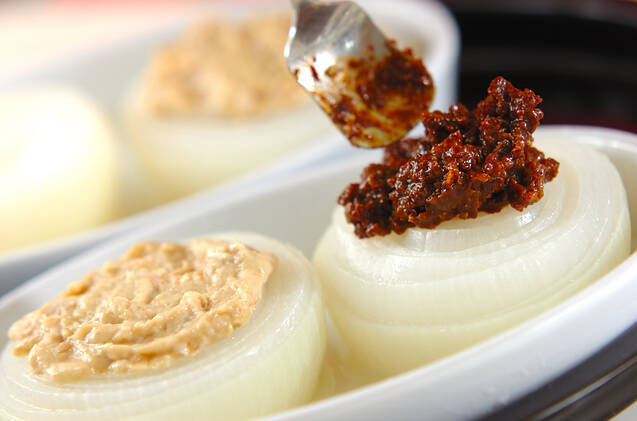 新玉ネギのレンジ酒蒸しの作り方の手順4