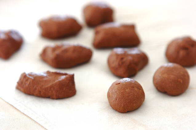 ダブルチョコハートの作り方の手順4