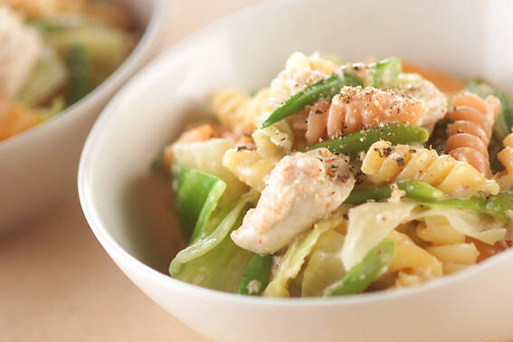 マカロニとろろマヨ