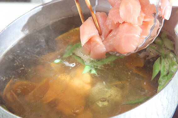 マカロニとろろマヨの作り方の手順2