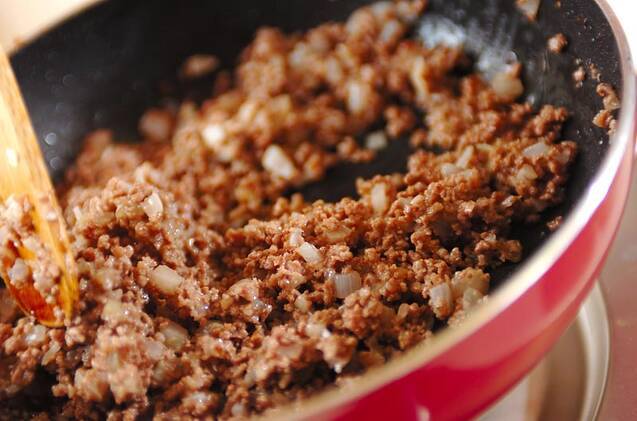 エンドウ豆入りコロッケの作り方の手順4