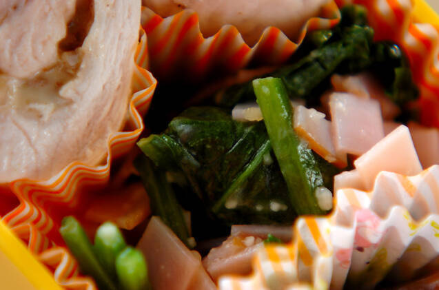 ホウレン草バター