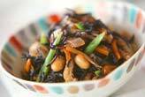 大豆と芽ヒジキの煮物