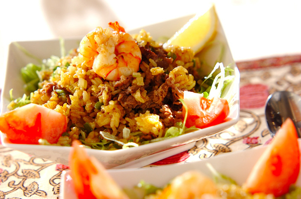 香り高いエスニックチャーハン