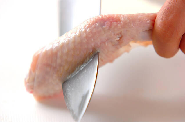 手羽先のパリッと焼きの作り方の手順1