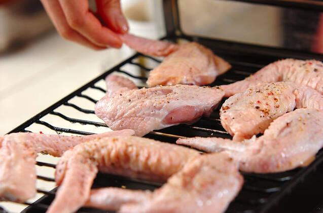 手羽先のパリッと焼きの作り方の手順4