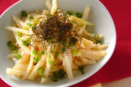 ジャガ明太炒め