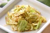 春キャベツの和風あえ