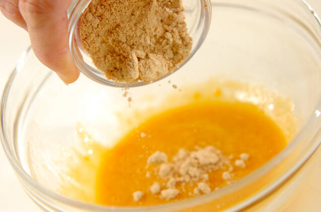 ゴマのブラマンジェ・きな粉ソースの作り方の手順6