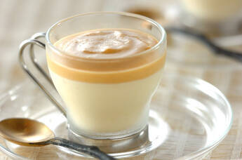 ゴマのブラマンジェ・きな粉ソース