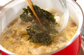 カブのかきたま汁の作り方4