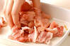 豚アスパラソース炒めの作り方の手順1