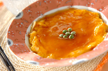 ふんわりカニタマ