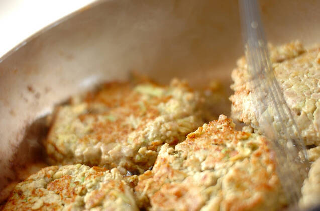 マグロとアボカドのソテーの作り方の手順4