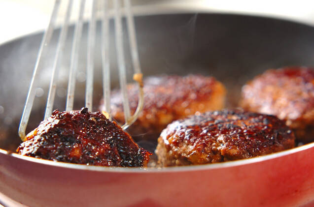 シメジ入りハンバーグの作り方の手順8