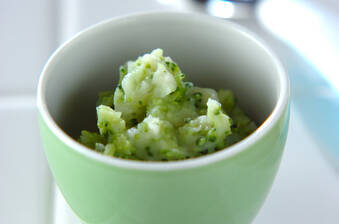 ジャガイモとブロッコリーのマッシュ