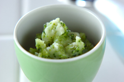 ジャガイモとブロッコリーのマッシュ