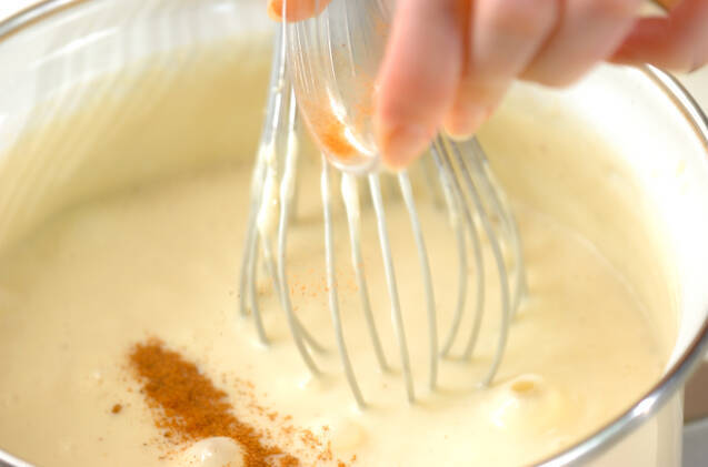 ゆで卵の豆乳グラタンの作り方の手順7