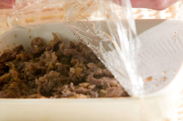 モヤシのレンジ和えの作り方の手順3