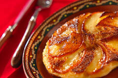 甘味ギュッと！りんごのパンケーキキャラメリゼ by増田 知子さん