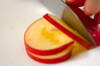 甘味ギュッと！りんごのパンケーキキャラメリゼ by増田 知子さんの作り方の手順1
