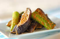 ナスのみそ炒め