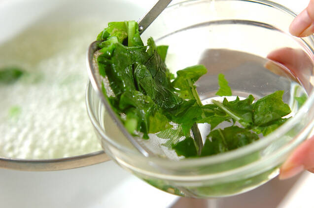 大根と大根葉のピリ辛和え　【大根下部+大根葉】の作り方の手順2