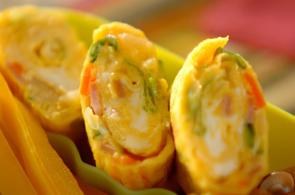 ポテサラ卵焼き