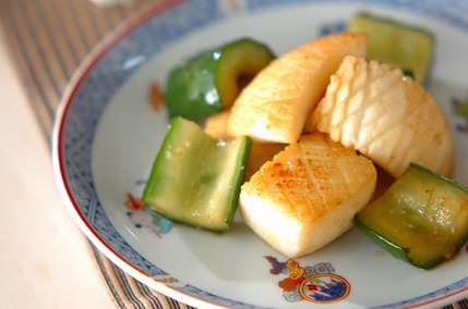 イカのショウガじょうゆ炒め