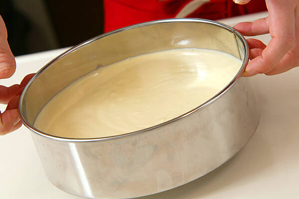 レアチーズケーキの作り方の手順17