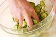 キュウリのジャコ甘酢の作り方の手順1