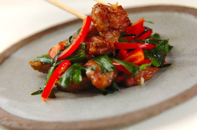 鶏レバーのピリ辛炒めの作り方の手順7