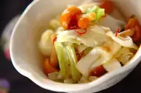 キャベツの甘酢漬け