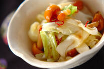 キャベツの甘酢漬け