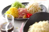 梅ささ身冷やし中華 レシピ 作り方 E レシピ 料理のプロが作る簡単レシピ