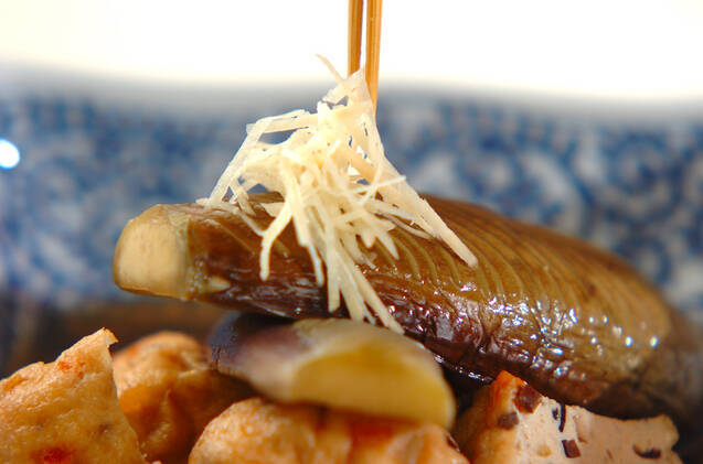 ナスとひりょうずの煮物の作り方の手順7